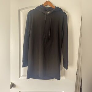 Victoria’s Secret Sport Long Hoodie, Size Small, Black